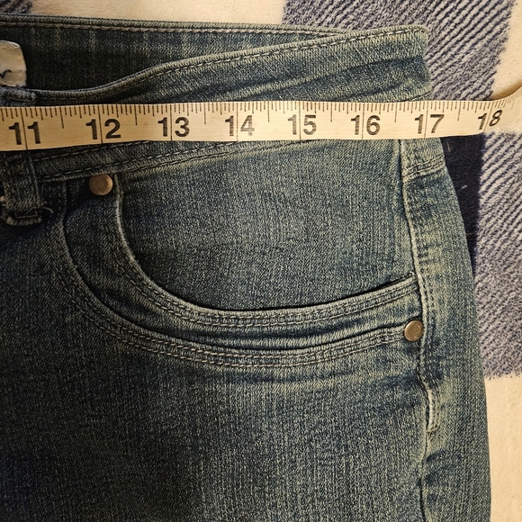 I.Q. & Co. Denim Womens Straight Leg Blue Jeans Size 10 - Picture 5 of 9